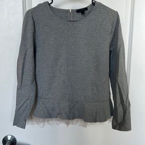 J. Crew Tull Bottom Sweatshirt